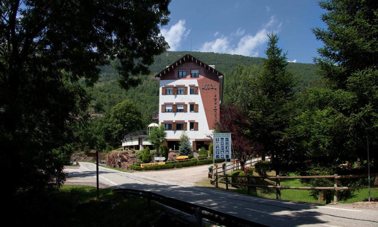 Hostal Les Fonts Castellar De N'Hug Exterior photo